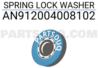 MERCEDES AN912004008102 SPRING LOCK WASHER