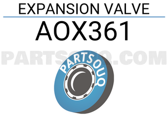 MERCEDES AOX361 EXPANSION VALVE