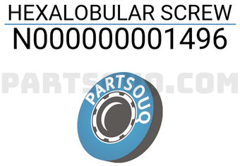MERCEDES N000000001496 HEXALOBULAR SCREW