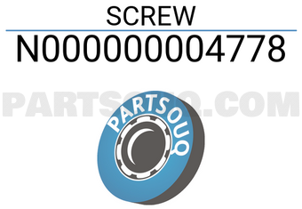MERCEDES N000000004778 SCREW
