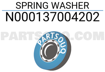 MERCEDES N000137004202 SPRING WASHER