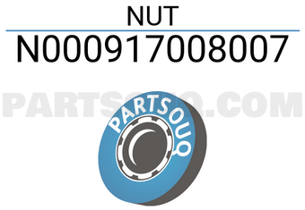 MERCEDES N000917008007 NUT