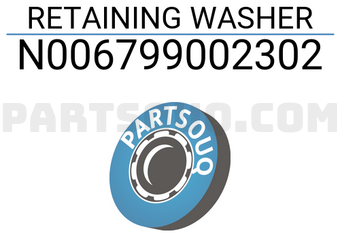MERCEDES N006799002302 RETAINING WASHER