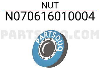 MERCEDES N070616010004 NUT