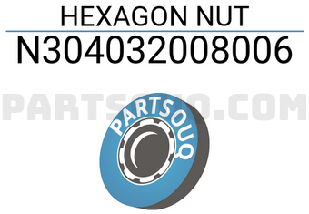 MERCEDES N304032008006 HEXAGON NUT