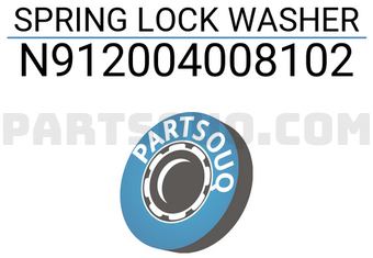 MERCEDES N912004008102 SPRING LOCK WASHER