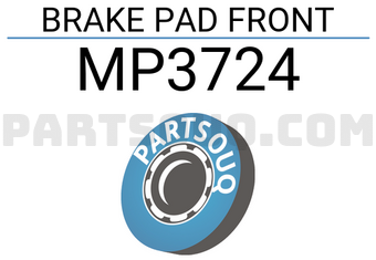 MINTYE MP3724 BRAKE PAD FRONT