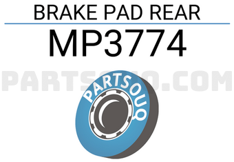 MINTYE MP3774 BRAKE PAD REAR