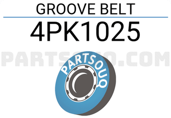 MITSUBOSHI 4PK1025 GROOVE BELT
