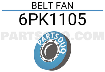 MITSUBOSHI 6PK1105 BELT FAN
