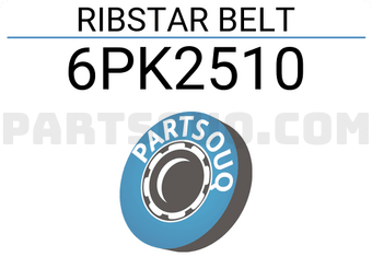MITSUBOSHI 6PK2510 RIBSTAR BELT