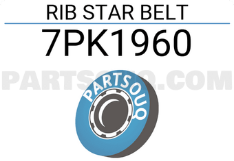 MITSUBOSHI 7PK1960 RIB STAR BELT