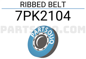MITSUBOSHI 7PK2104 RIBBED BELT