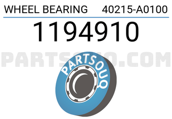 MRK 1194910 WHEEL BEARING 40215-A0100