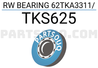 MRK TKS625 RW BEARING 62TKA3311