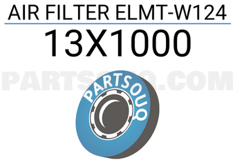 Mahle 13X1000 AIR FILTER ELMT-W124