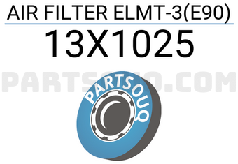 Mahle 13X1025 AIR FILTER ELMT-3(E90)