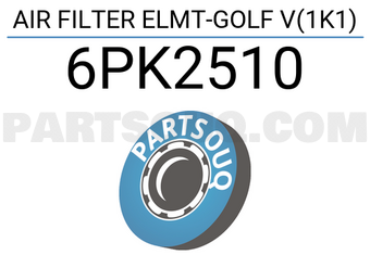 Mahle 6PK2510 AIR FILTER ELMT-GOLF V(1K1)