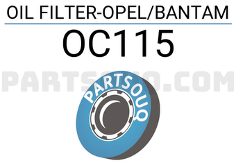 Mahle OC115 OIL FILTER-OPEL/BANTAM