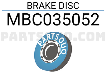 Mando MBC035052 BRAKE DISC