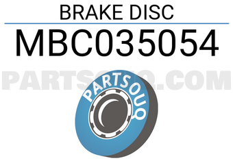 Mando MBC035054 BRAKE DISC