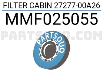Mando MMF025055 FILTER CABIN 27277-00A26