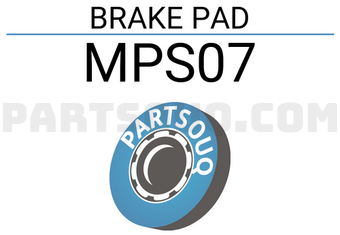 Mando MPS07 BRAKE PAD