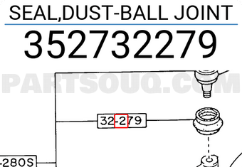 Mazda 352732279 SEAL,DUST-BALL JOINT