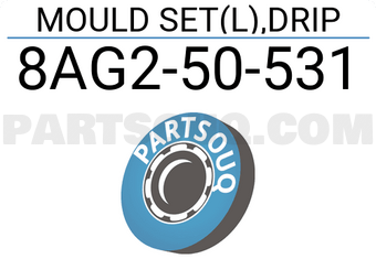 Mazda 8AG250531 MOULD SET(L),DRIP