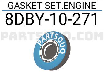 Mazda 8DBY10271 GASKET SET,ENGINE