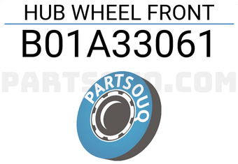 Mazda B01A33061 HUB WHEEL FRONT