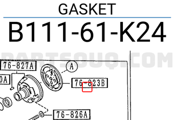Mazda B11161K24 GASKET