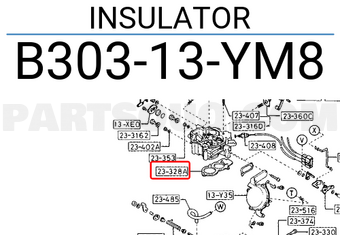 Mazda B30313YM8 INSULATOR
