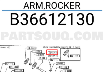 Mazda B36612130 ARM,ROCKER