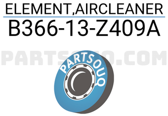 Mazda B36613Z409A ELEMENT,AIRCLEANER