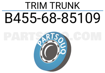 Mazda B4556885109 TRIM TRUNK