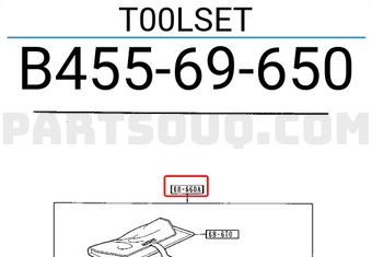 Mazda B45569650 T00LSET
