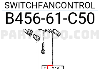 Mazda B45661C50 SWITCHFANCONTROL
