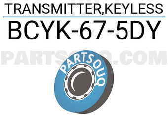 Mazda BCYK675DY TRANSMITTER,KEYLESS