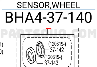 Mazda BHA437140 SENSOR,WHEEL