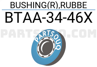 Mazda BTAA3446X BUSHING(R),RUBBE