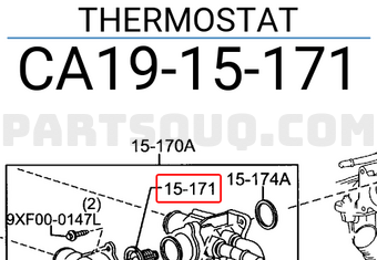 THERMOSTAT ZZJ115171A | Mazda Repuestos | PartSouq