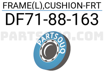 Mazda DF7188163 FRAME(L),CUSHION-FRT