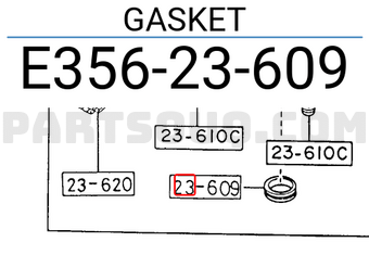 Mazda E35623609 GASKET