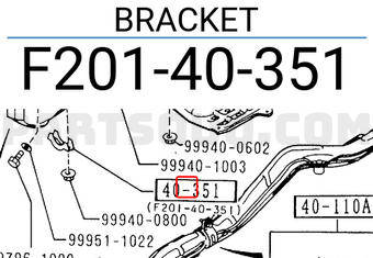 Mazda F20140351 BRACKET