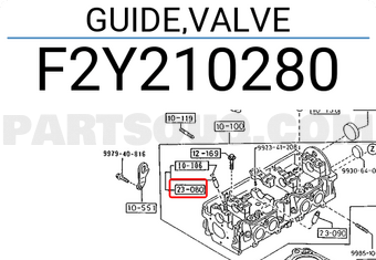 Mazda F2Y210280 GUIDE,VALVE