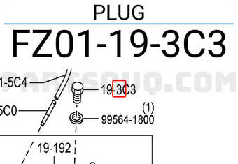 Mazda FZ01193C3 PLUG
