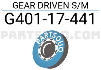 Mazda G40117441 GEAR DRIVEN S/M