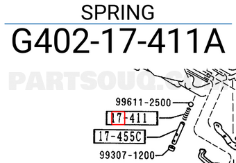 Mazda G40217411A SPRING