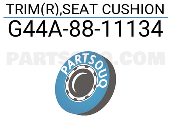 Mazda G44A8811134 TRIM(R),SEAT CUSHION